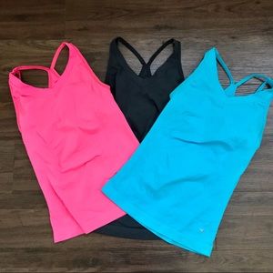 (3) Old Navy Active Athletic Workout Tanks S